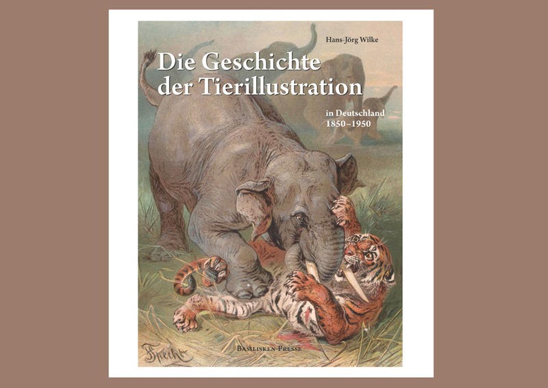 Infoblatt zur Buch-Ausgabe „Die Geschichte der Tierillustration 1850-1950“