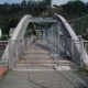 Blick auf die Stüzkower Brücke mit halbseitiger Absperrung