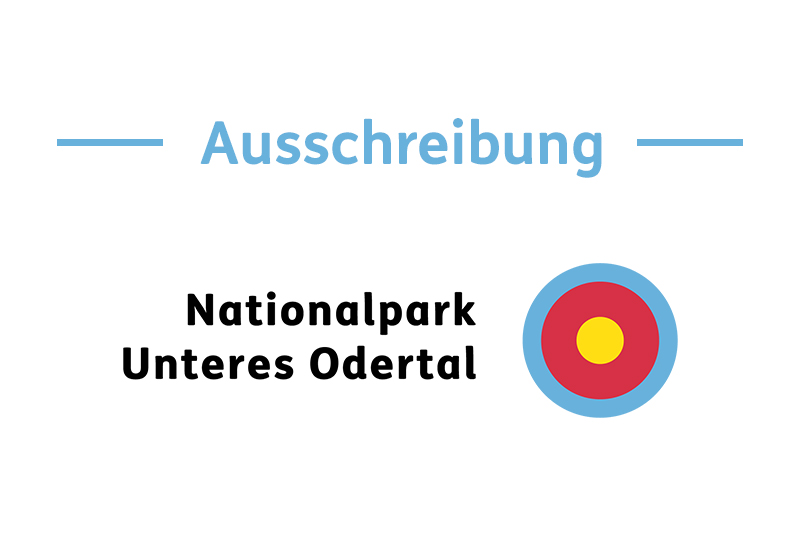 Ausschreibung des Nationalpark Unteres Odertal