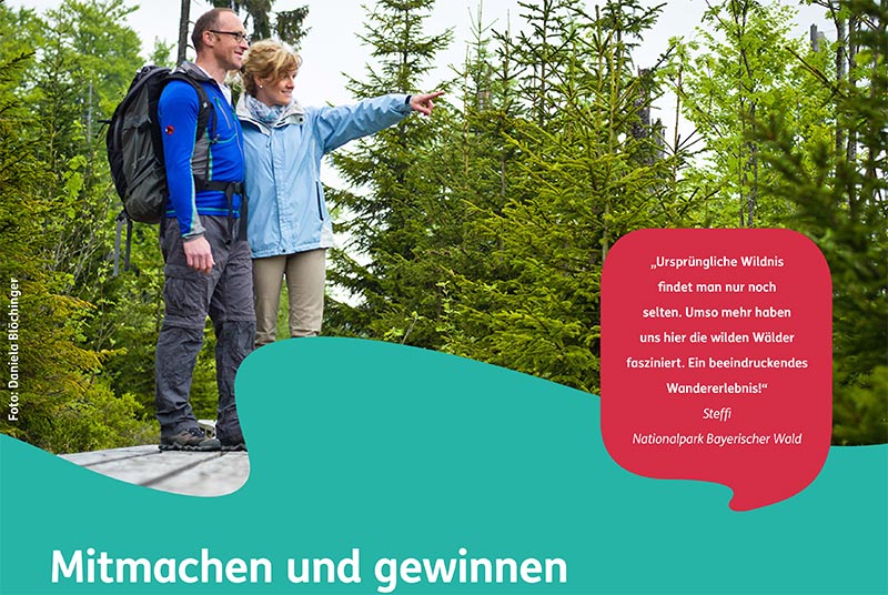 Plakat Europäischen Tag der Parke