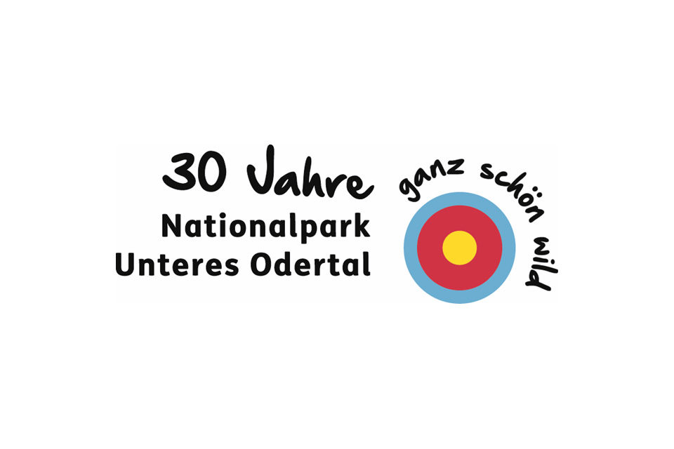 Logo 30 Jahre Nationalpark Unteres Odertal